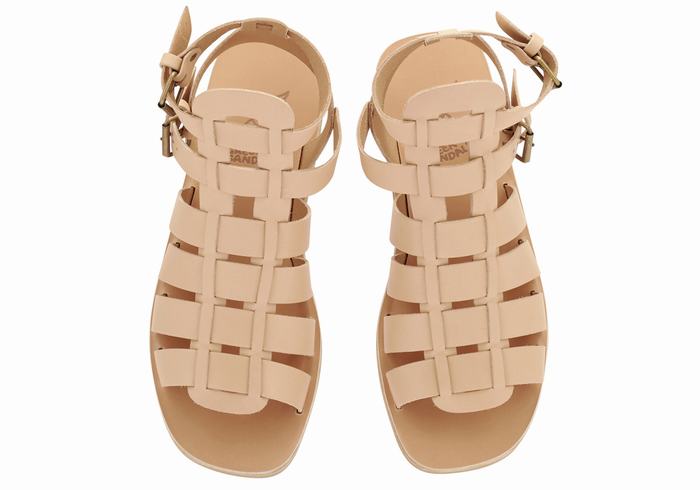 Sandale Pecheur Ancient Greek Sandals Alexandros Leather   | NJY-5510533